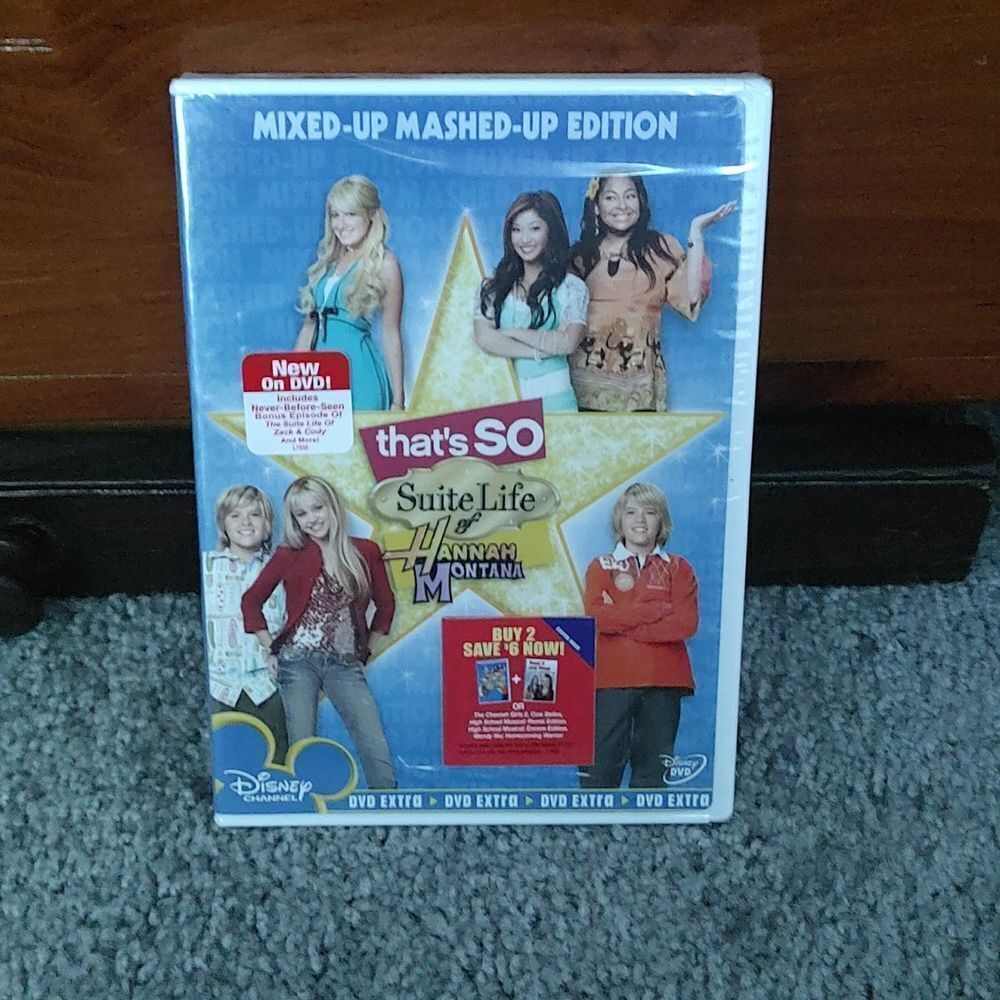 Disney  2007 That's SO Suite Life of Hannah Montana  NEW Sealed